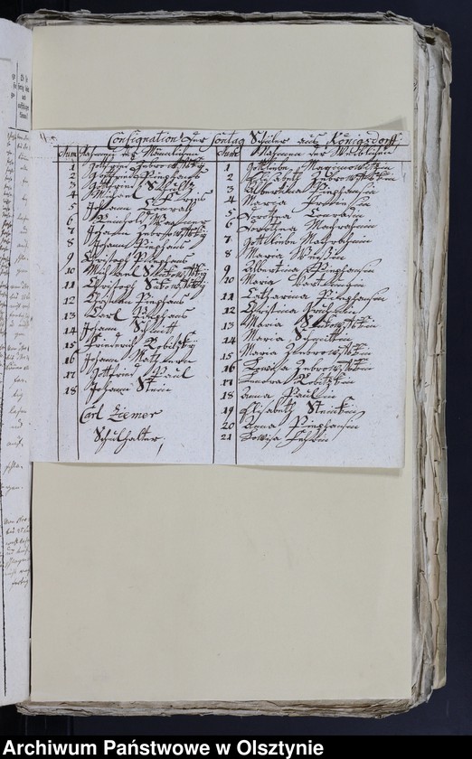 image.from.unit.number "Tabelle der Confirmanden des Kahlauschen Kirchspiels in der Pr. Holandischen Diözese 1793-1794, 1796-197, 1799-1829, 1831-1847"