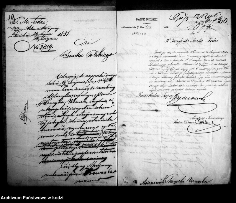 Obraz 16 z jednostki "Akta tyczące się pożyczki budowlanej Pana Henryka Vorwerka"