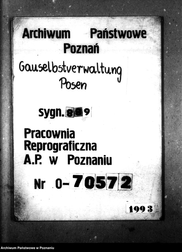 Obraz 1 z jednostki "[Akta personalne wychowanka Christine Neugebauer, ur. 11 V 1934]."