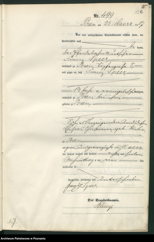 Obraz 18 z jednostki "Księga zgonów t. II"