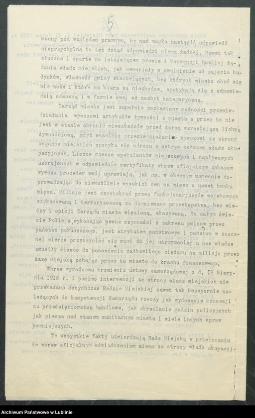 image.from.unit.number "Stosunek urzędowy do władz okupacyjnych"