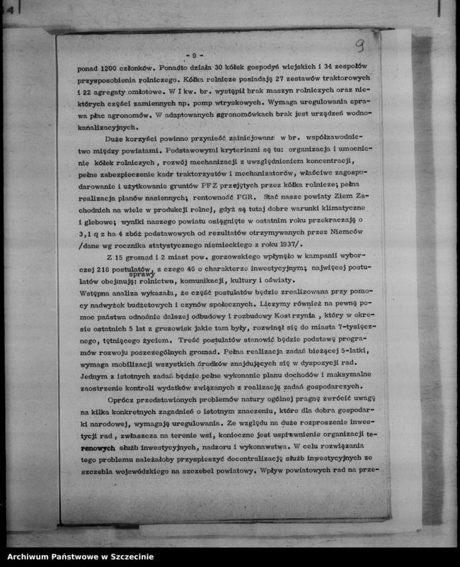 image.from.unit.number "Protokoły narady przewodniczących prezydiów Wojewódzkiej Rady Narodowej i powiatowych rad narodowych w dniach 30 i 31 maja 1961 r."