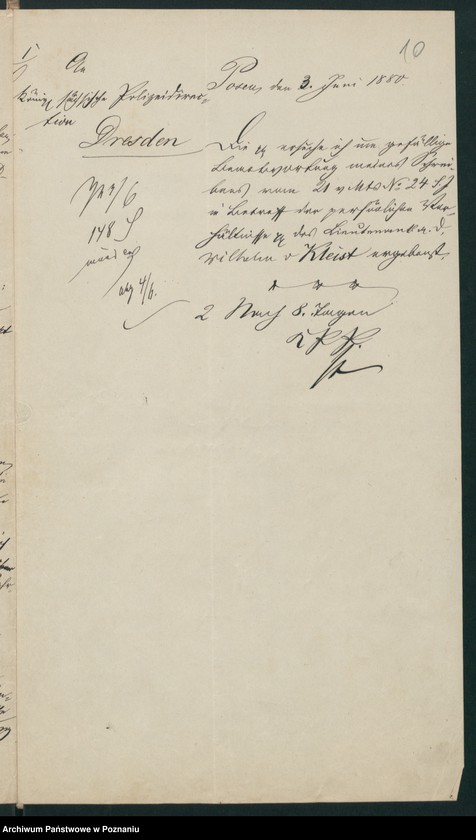 Obraz 13 z jednostki "A. betr. Wilhelm von Kleist, Lieutenant a.D."