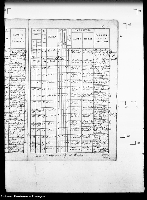 Obraz 16 z jednostki "[Kopie ksiąg metrykalnych parafii Jazów Nowy z filią Cetula (dekanat Jaworów)]"