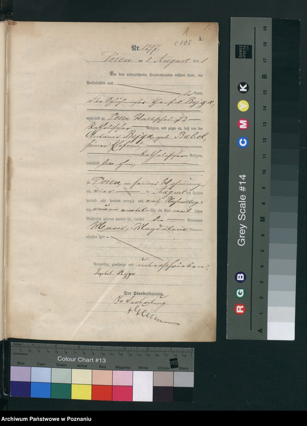 Obraz 4 z jednostki "Księga urodzeń t. IV"