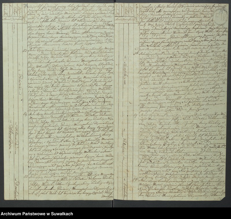 image.from.unit.number "Akta zeszłych gminy puńskiey od dnia 1 stycznia do ostatniego grudnia 1822 roku"