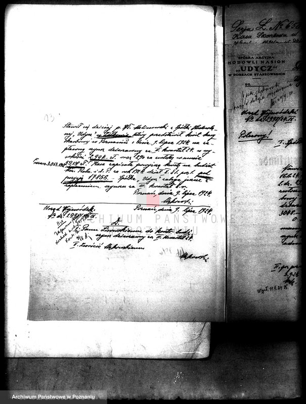 Obraz 17 z jednostki "Spłata czynszu dzierżawnego majątku państwowego Żółków"