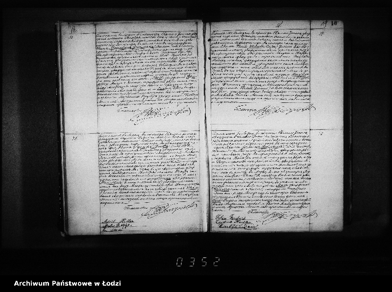 Obraz 14 z jednostki "Akta urodzeń, małżeństw i zgonów"