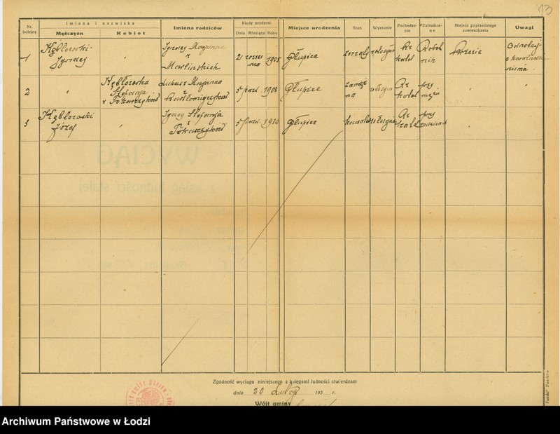 image.from.unit.number "Dokumenty do rejestru mieszkańców Rudy Pabianickiej. Kebsch Helena - Kühnel Olga"