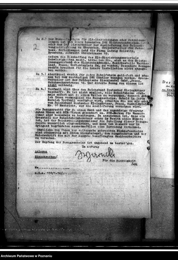 Obraz 6 z jednostki "Bau von Behelfsheimen im Kreise Gnesen (Gniezno)"