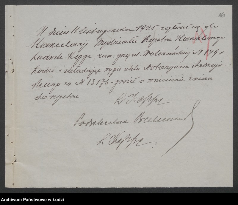 Obraz 18 z jednostki "Wytwórnia Wyrobów Metalowych Keppe, Benke i S-ka"