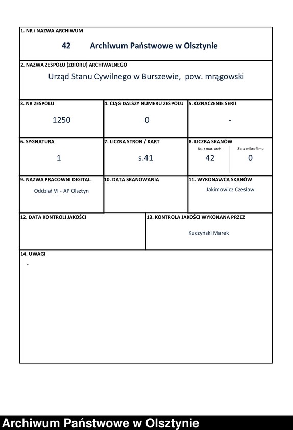 image.from.unit.number "Heiraths-Haupt-Register Nr 1 - 19"