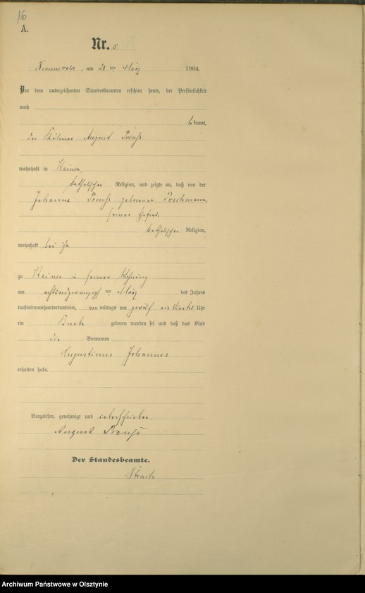 image.from.unit.number "Geburts-Haupt-Register Nr 1 - 72"