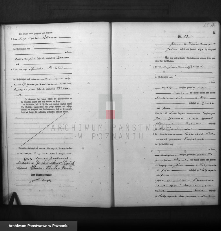 Obraz 14 z jednostki "Księga małżeństw"