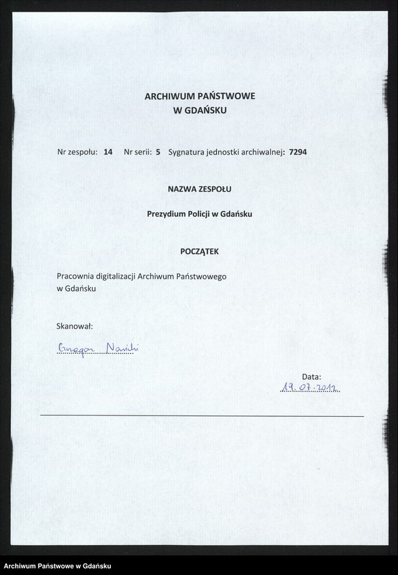 image.from.unit.number "Karty meldunkowe: Gosebruch - Gottschalk"