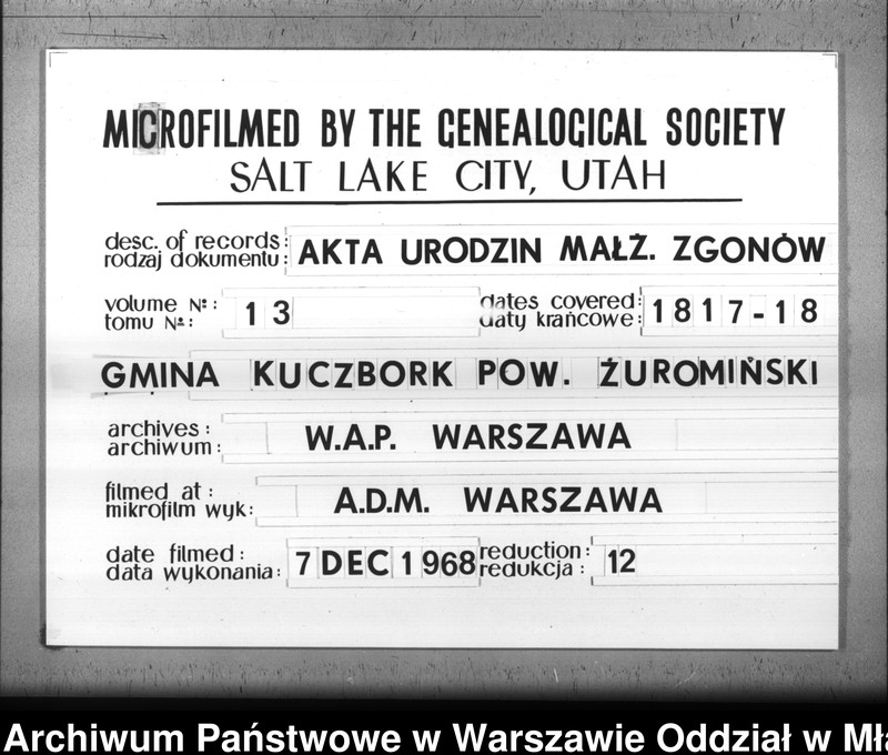 image.from.unit.number "Akta urodzin, małżeństw i zgonów"
