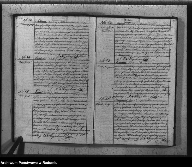 image.from.unit.number "Duplikat akt urodzonych, zaślubionych i zmarłych z parafii Głowaczów w roku 1852"