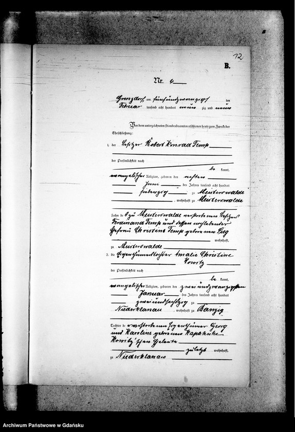 image.from.unit.number "Księga małżeństw"