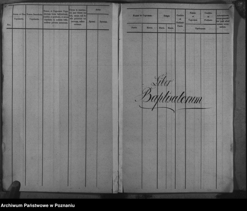 Obraz 8 z jednostki "Duplicat baptisatorum, copulatorum, mortuorum"