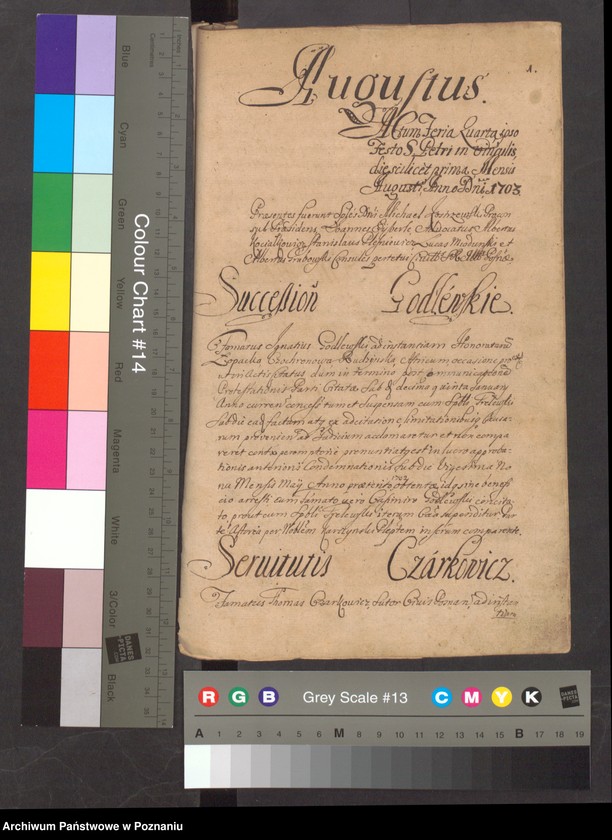 Obraz 4 z jednostki "Acta consularis officii civitatis Posnaniae."