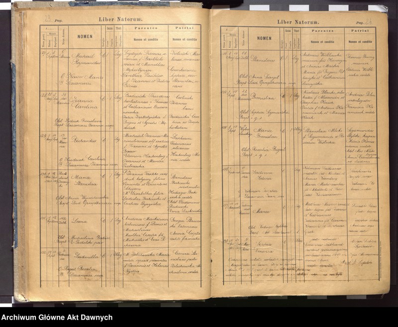 image.from.unit.number "Parafia: Lwów, par. św. Marcina. Dekanat: Lwów. Księga metrykalna urodzeń, ślubów i zgonów dla parafii miejskiej i przedmieść: Zamarstynów i Zniesienie."