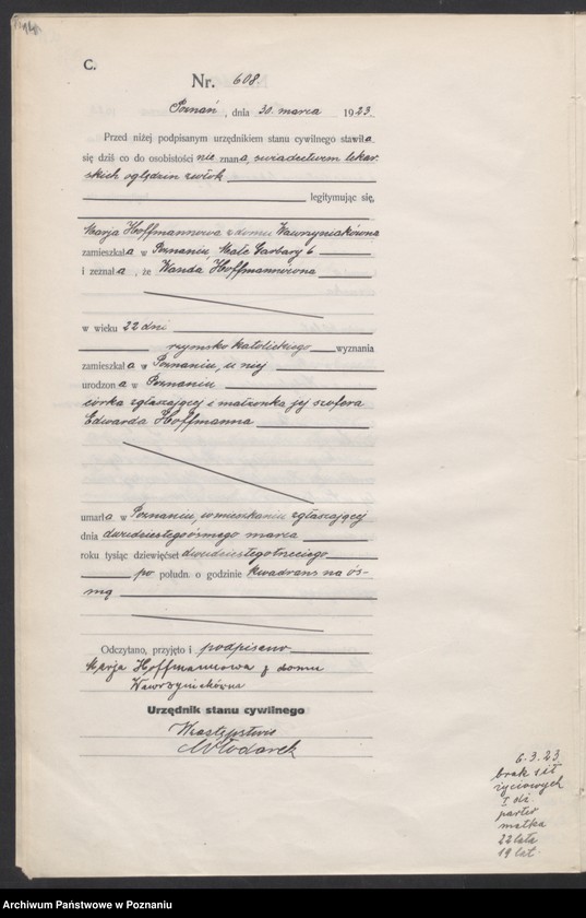 image.from.unit.number "Księga miejscowa zgonów tom II [Rejestr główny zgonów]"