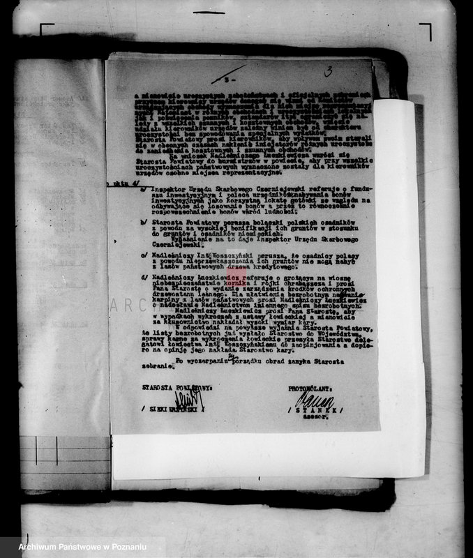 Obraz 6 z jednostki "Protokoły z zebrań periodycznych I instancji /kierowników władz i urzędów..."