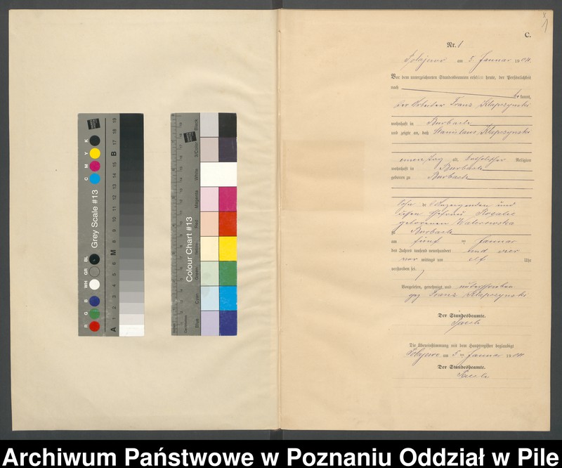 Obraz 3 z jednostki "Księga zgonów"