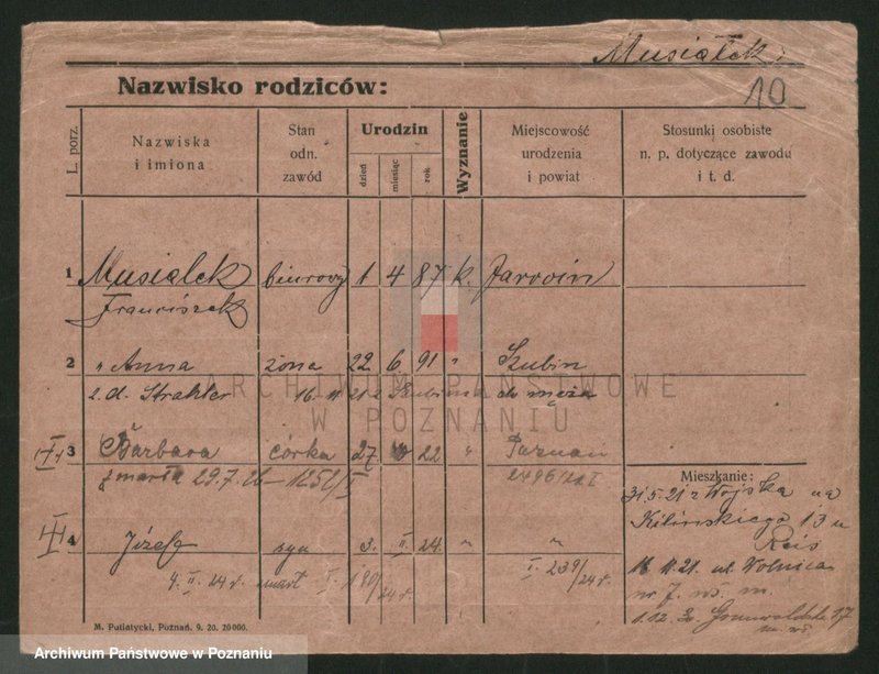 Obraz 10 z jednostki "Musiała - Muskieta"