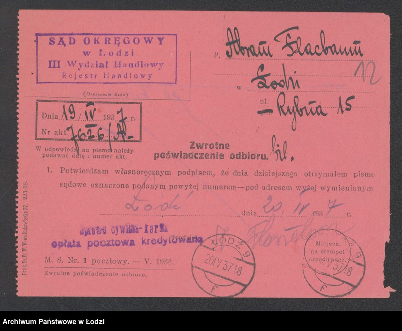 Obraz 14 z jednostki "Abram Flacbaum- sklep kolonialno-spożywczy"