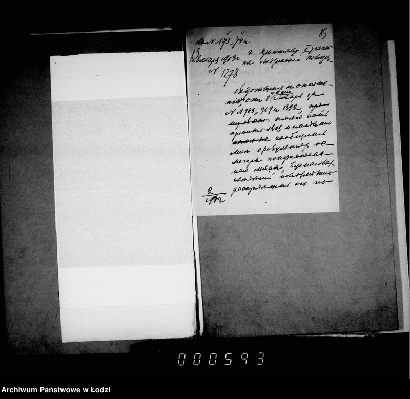 Obraz 15 z jednostki "O raspredelenji mjasa konfiskovannago na lodzinskoj gorodskoj skotobojne"