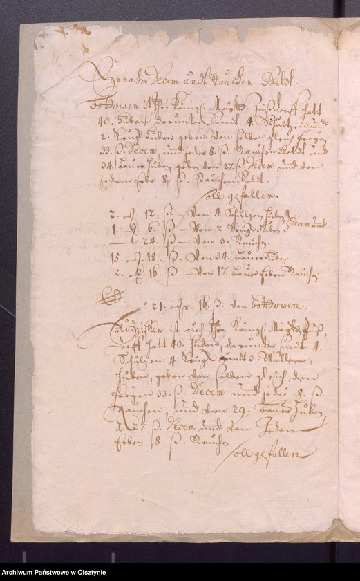 image.from.unit.number "Kobultensche Kirchen Rechnungaller Einnahme und Ausgabe Geld"