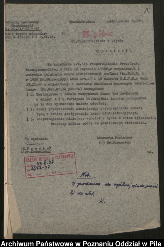 image.from.unit.number "Sprawy obywatelsko-narodowościowe. Nadzór nad stowarzyszeniami. Opieka nad cmentarzami wojennymi"