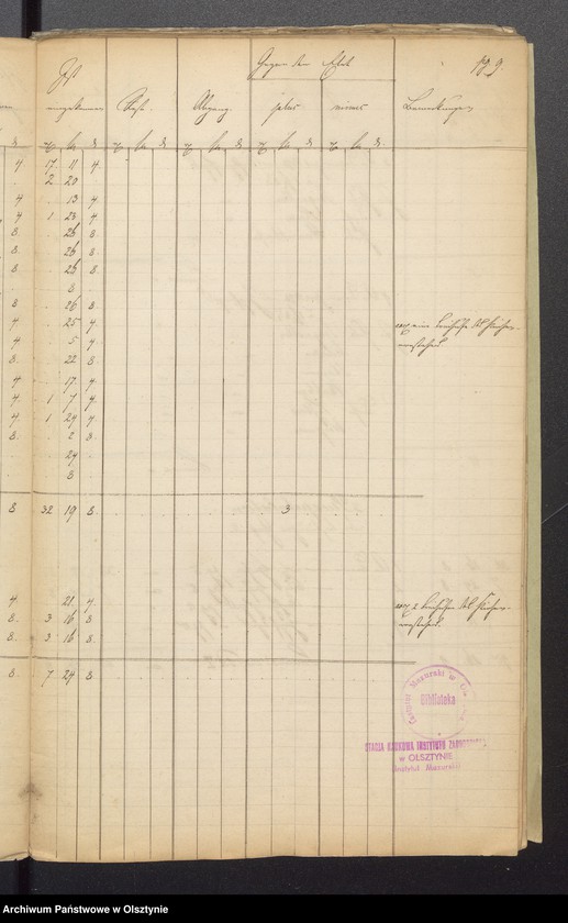 image.from.unit.number "Kirchen Rechnung der Sorquittenschen Kirche aller Einnahme und Ausgabe"