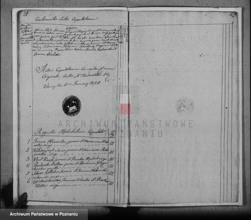 image.from.unit.number "Liber baptisatorum, copulatorum, mortuorum"