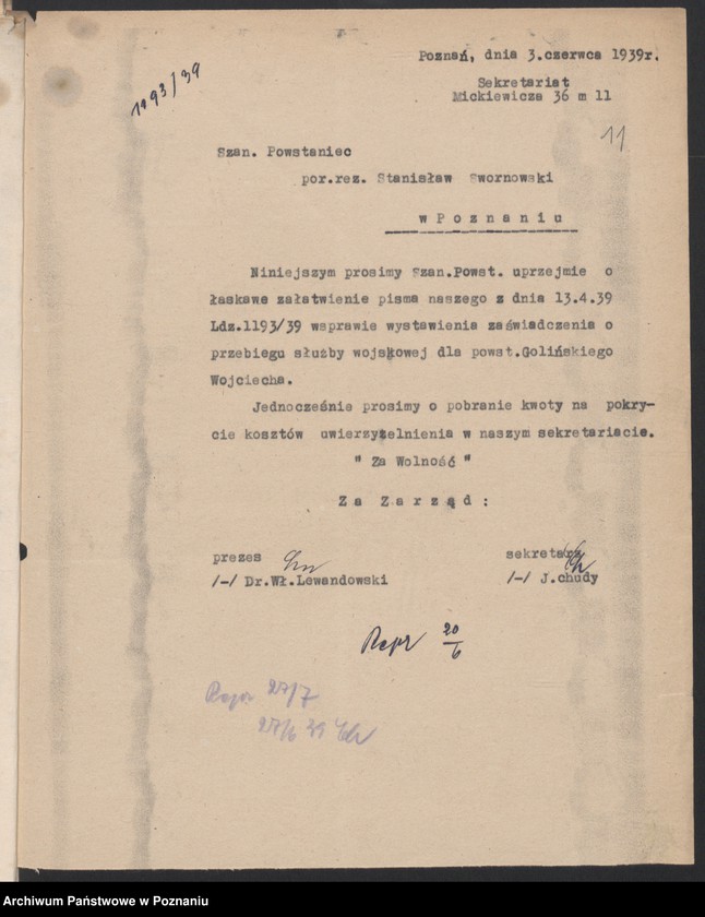 Obraz 11 z jednostki "Korespondencja z kołami."