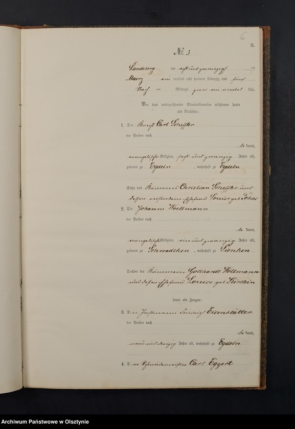 image.from.unit.number "Heiraths-Neben-Register Nr 1 - 17"