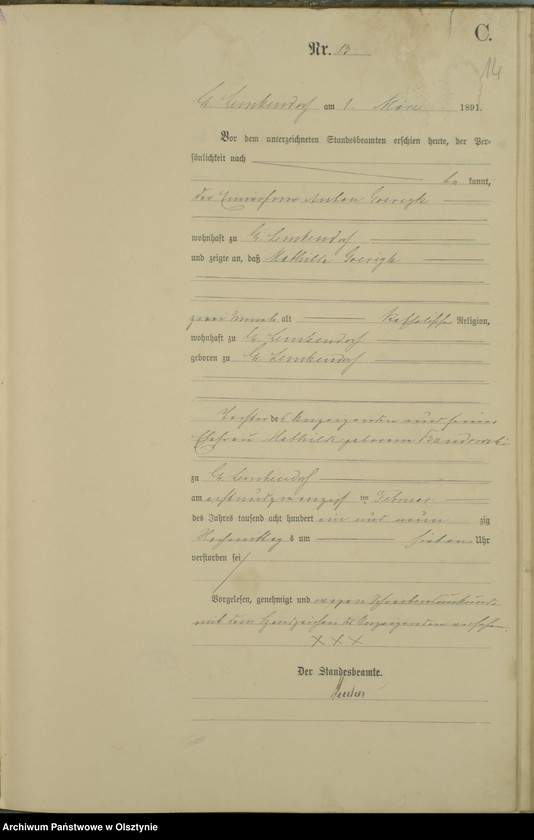 image.from.unit.number "Sterbe-Haupt-Register Nr 1 - 47"