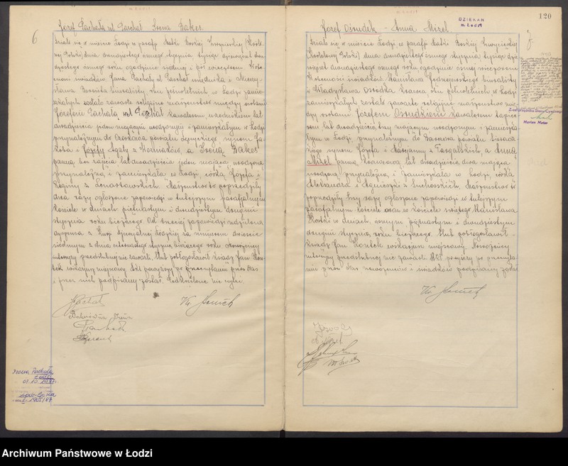 Obraz 6 z jednostki "Akta małżeństw"