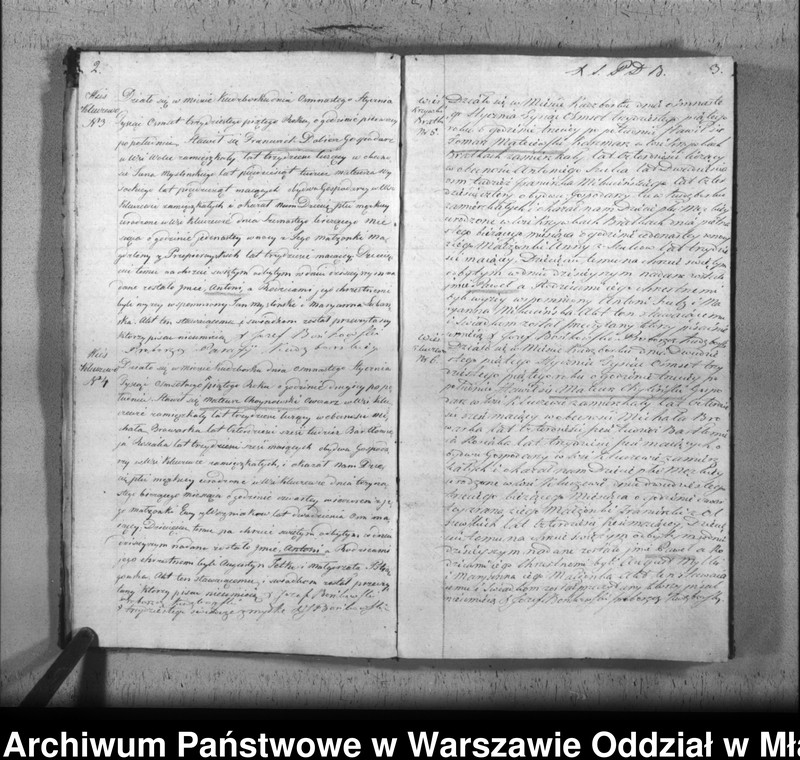Obraz 6 z jednostki "Akta urodzin, małżeństw i zgonów"