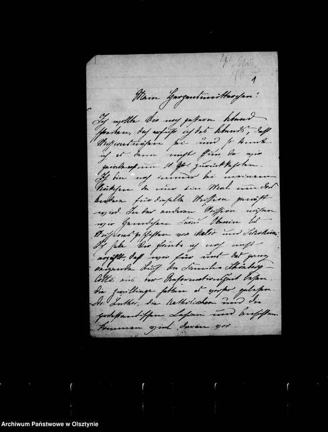 image.from.unit.number "/Agnes Gfin Schwerin geb. Lehndorff an ihre Mutter Anna Gfin geb. Hahn/"