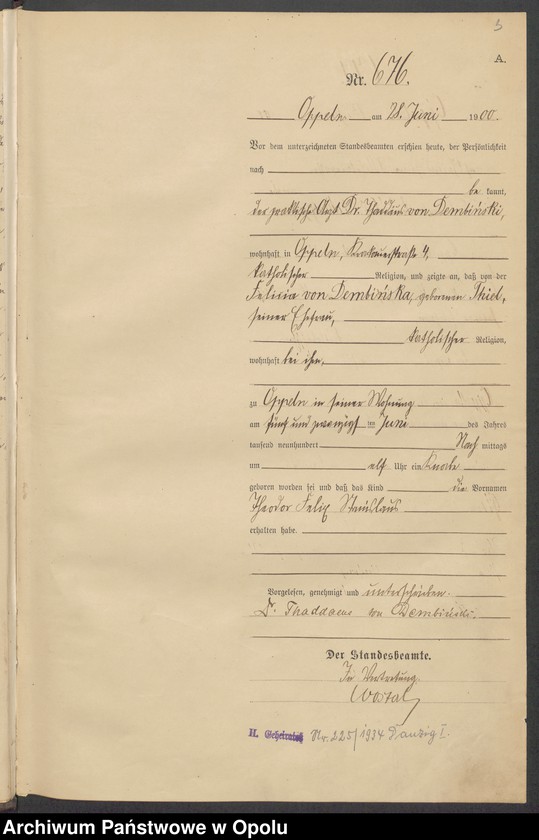 image.from.unit.number "[Księga urodzeń za rok 1900 Opole nr 675-1393]"