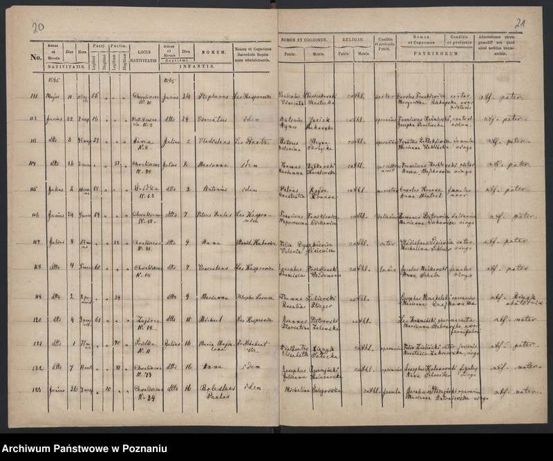 Obraz 13 z jednostki "Księga urodzeń"