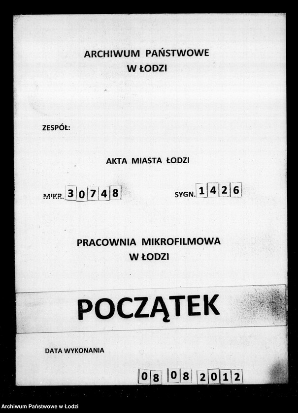 Obraz 1 z jednostki "Akta tyczące się ustanowienia opieki nad nieletnimi Emilią, Amalią, Reinholdem Fryderychem, Edwardem i Karoliną Voigt po zmarłym Karolu Fryderyku i Johannie małżonkach Voigt"