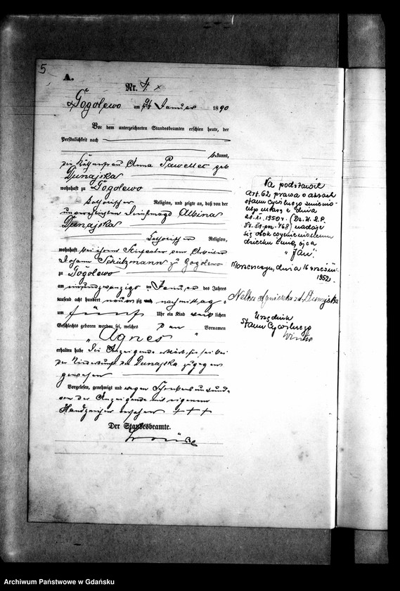 image.from.unit.number "Księga urodzeń"