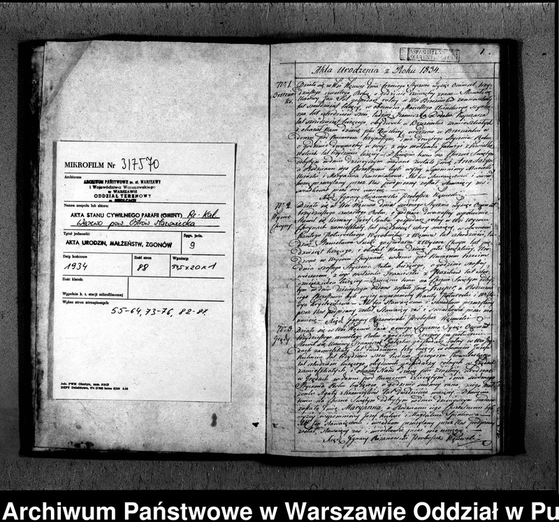 image.from.unit.number "Akta urodzeń, małżeństw i zgonów"