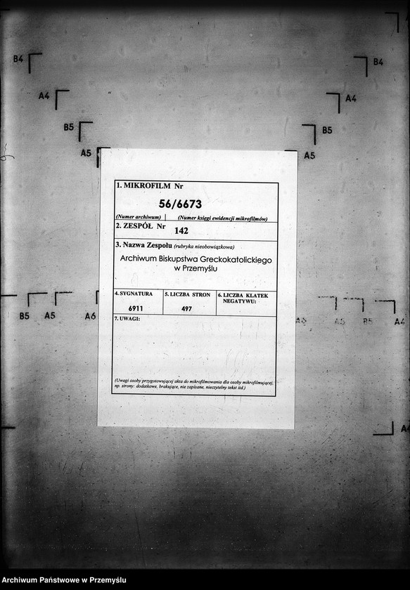 Obraz 2 z jednostki "[Kopie ksiąg metrykalnych parafii Krzywa z filiami Jasionka, Wołowiec (dekanat Gorlice)]"