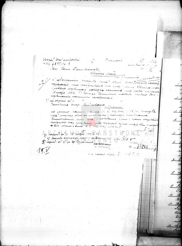 Obraz 11 z jednostki "Sprawy budowlane majątku Chocicza Mała"