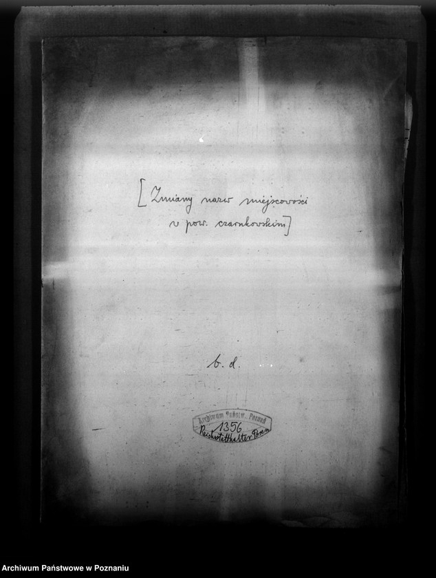 Obraz 4 z jednostki "Zmiany nazw miejscowości w powiecie czarnkowskim"