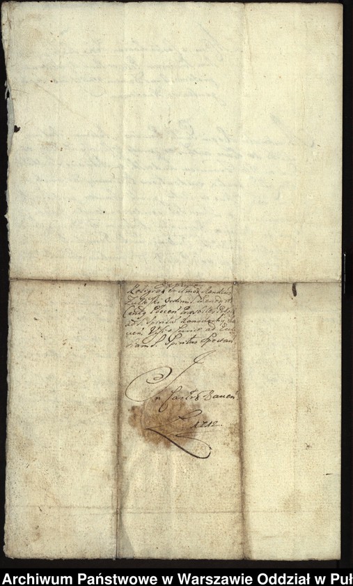 image.from.unit.number "Ekstrakty z ks. gr. rawskich wizji szkód i protestacji z 1712 roku prezbitera konwentu, prepozyta Św. Ducha w Rawie Walentego Michała Żółtowskiego przeciw Piotrowi Ozimkowi, Sokołowskiemu pisarzowi miejskiemu i innym mieszczanom, oskarżonym o napad na dwór należący do prepozytury w Rawie i ostrzelanie go z bombard"